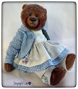 Gracie , mohair bear