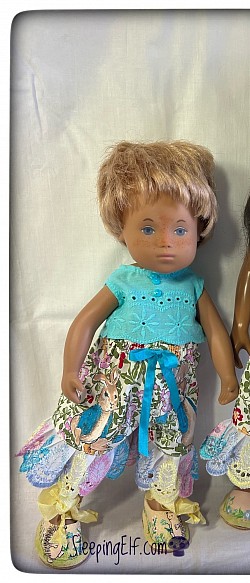 Peter , hand panted 2 piece for Sasha  baby / toddler £40.00