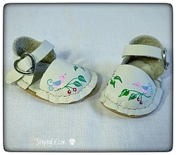 Sasha doll hand painted shoes by SleepingElf