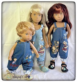 Hand painted outfits