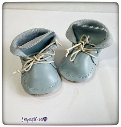 Light blue Sasha boots £35.00
